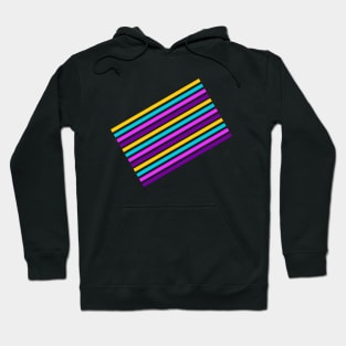 Colored stripes Hoodie